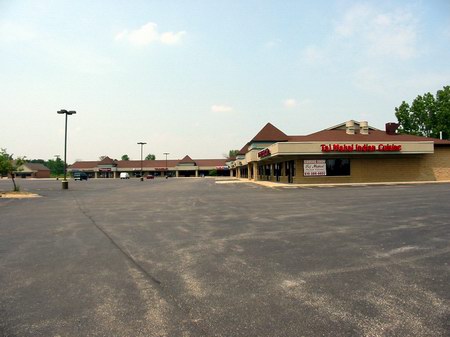 Marysville Drive-In Theatre - Replaced By Strip Mall - Photo From Water Winter Wonderland